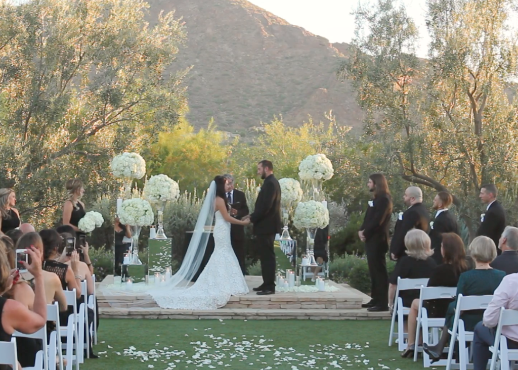 Black & White Wedding At El Chorro | Videographer Phoenix