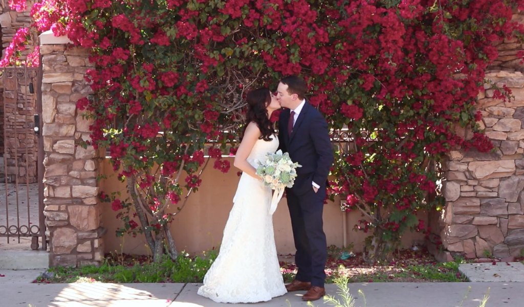 Dusty Rose, Navy & Gold Wedding | Videographer Phoenix